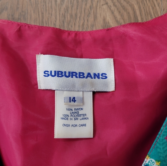 Suburbans Vintage Floral Vest - Picture 2 of 3